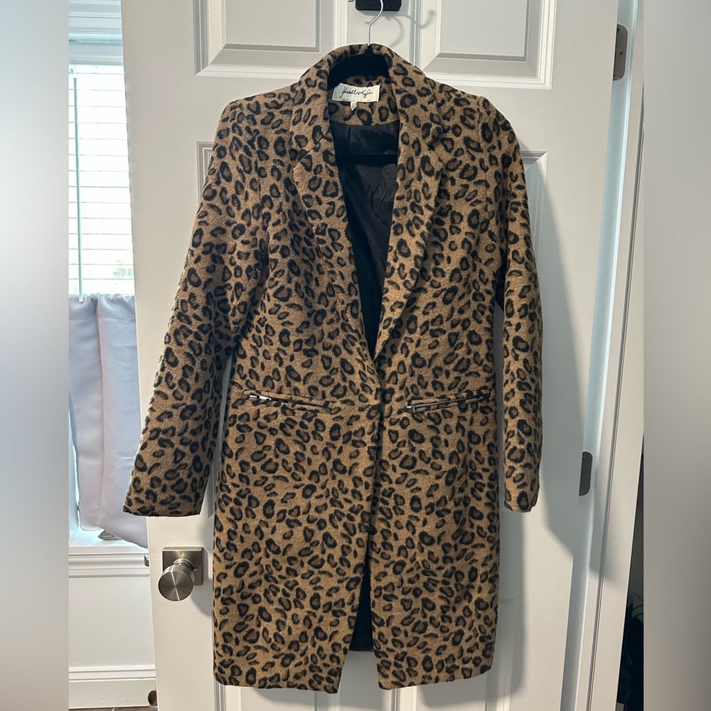 KENDALL + KYLIE Women's Brown and Black Coat